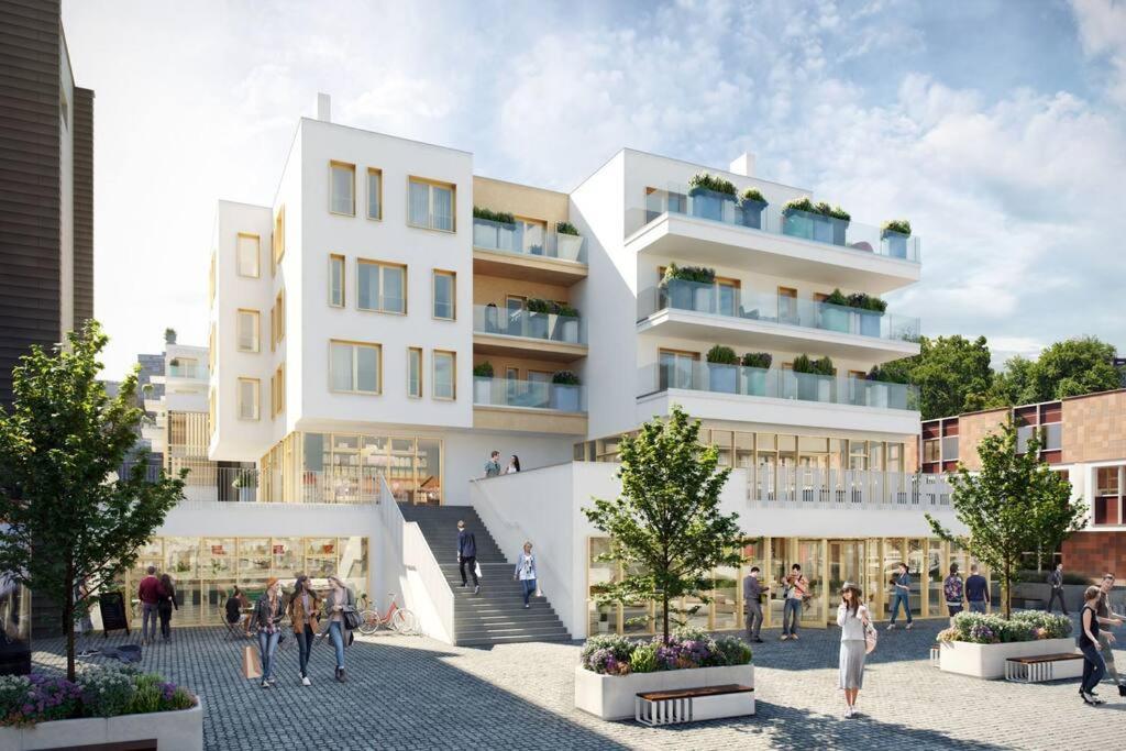 Komfortny Apartman A407 V Centre Nr, Bez Kuchyne, Parkovisko Zdarma Nitra Esterno foto